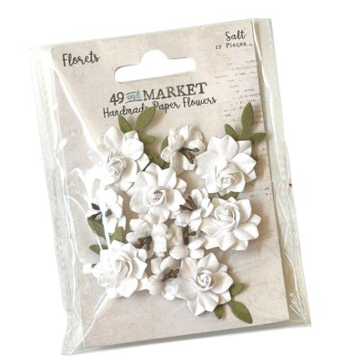 49 & Market - Collection «Florets » couleur «Salt» 12pcs